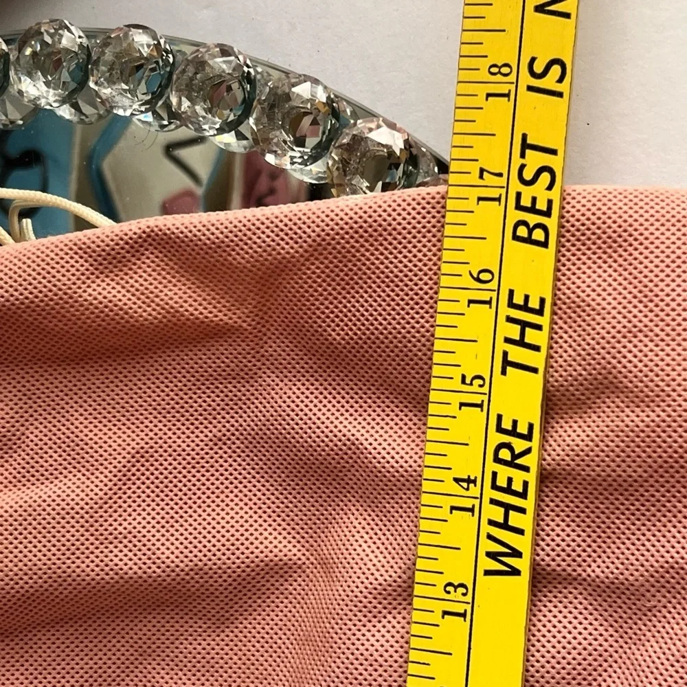 ANTONIO MELANI Coral Drawstring Cosmetic Bag